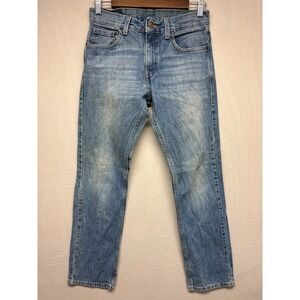 Levi's 511 Skinny Jeans‎ Womens Blue Faded Denim Cotton 5-Pocket 14R (27x27)